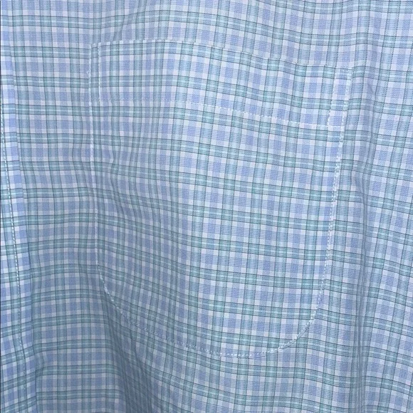 Brooks Brothers Blue Checkered Dress Shirt Classic Fit - Picture 2 of 5